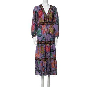 FARM RIO Printed Long Dress size GG (US size large)